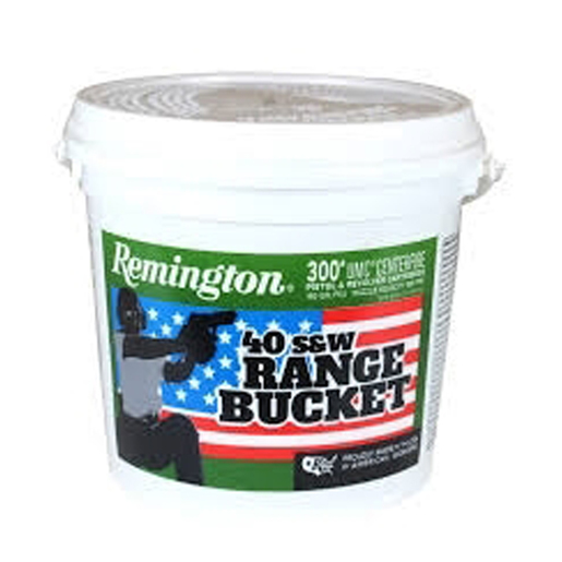 Remington UMC Range Bucket 40 S&W 180gr MCB Handgun Ammo Ammo - 300 Rounds 300 Rounds Ammo