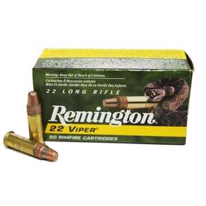 Remington Viper 22 Long Rifle 36gr TCS Rimfire Ammo - 50 Rounds