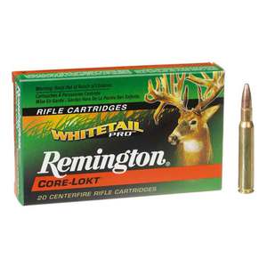 Remington White Tail Pro 270 Winchester 150gr SPCL Rifle Ammo - 20 Rounds Remington White Tail Pro 270 Winchester 150gr SPCL Rifle Ammo - 20 Rounds