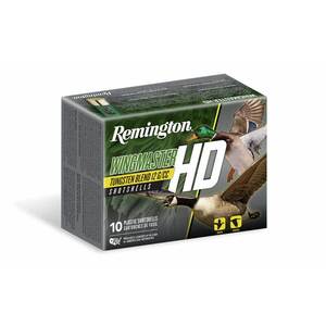 Remington Wingmaster HD 12 Gauge 3-1/2in 1-3/4oz #2 Waterfowl Shotshells - 10 Rounds Remington Wingmaster HD 12 Gauge 3-1/2in 1-3/4oz #2 Waterfowl Shotshells - 10 Rounds