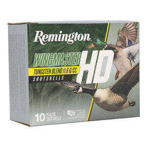 Remington Wingmaster HD 12 Gauge 3-1/2in BB 1-3/4oz Waterfowl Shotshells - 10 Rounds Remington Wingmaster HD 12 Gauge 3-1/2in BB 1-3/4oz Waterfowl Shotshells - 10 Rounds