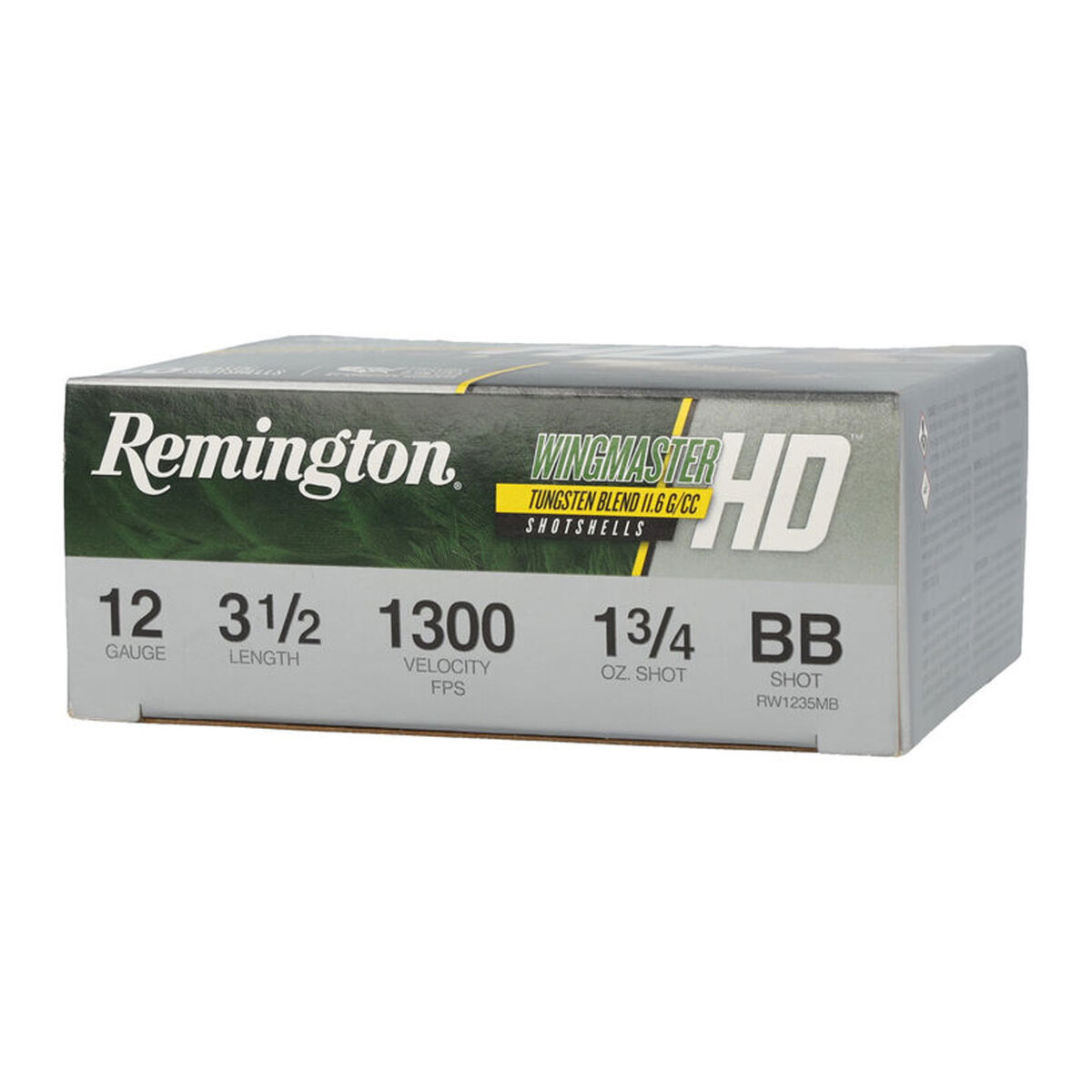 Remington Wingmaster HD 12 Gauge 3-1/2in BB 1-3/4oz Waterfowl Shotshells - 10 Rounds Remington Wingmaster HD 12 Gauge 3-1/2in BB 1-3/4oz Waterfowl Shotshells - 10 Rounds
