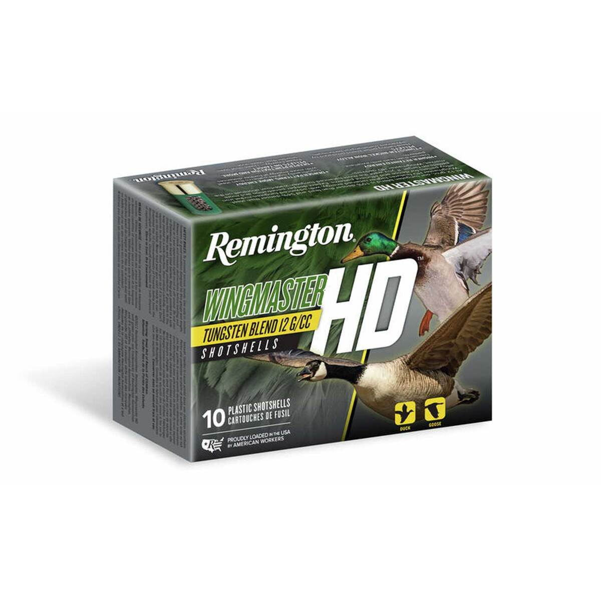 Remington Wingmaster HD 12 Gauge 3in 1-3/8oz #4 Waterfowl Shotshells - 10 Rounds Remington Wingmaster HD 12 Gauge 3in 1-3/8oz #4 Waterfowl Shotshells - 10 Rounds