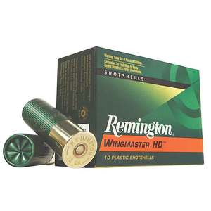 Remington Wingmaster HD 12 Gauge 3in #4 1-1/4oz Waterfowl Shotshells - 10 Rounds