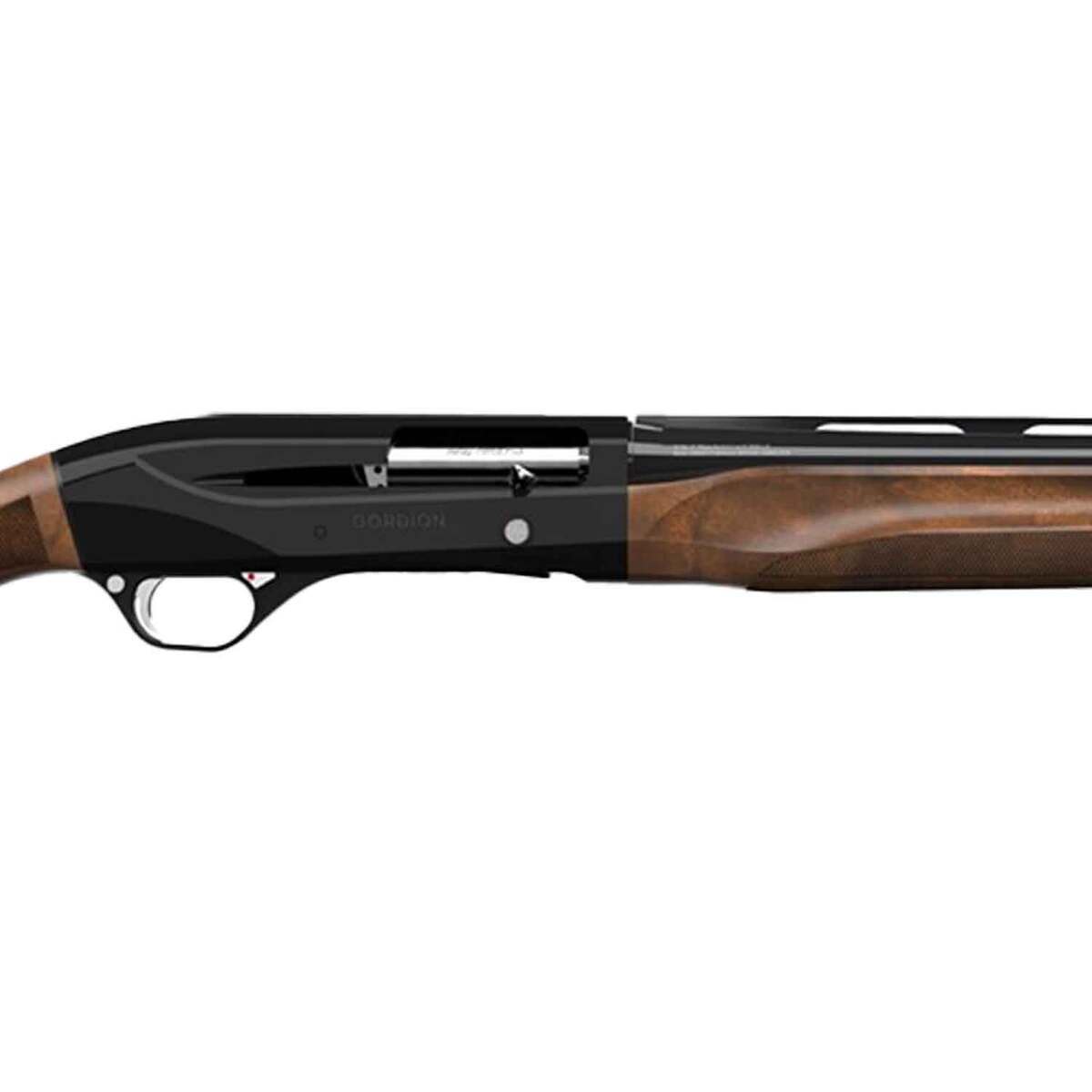 Retay Gordion Walnut Anodized Black 20 Gauge 3in Semi Automatic Shotgun - 26in - Brown Retay Gordion Walnut Anodized Black 20 Gauge 3in Semi Automatic Shotgun - 26in - Brown