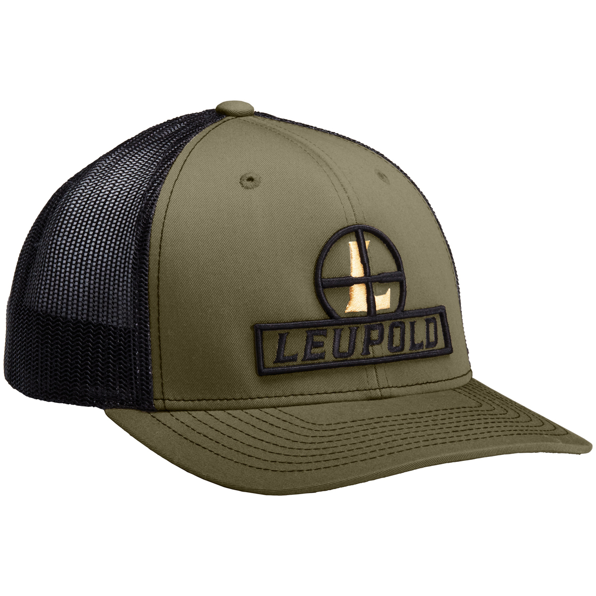 Leupold Reticle Trucker Hat - Loden - Loden One Size Fits Most Leupold Reticle Trucker Hat - Loden - Loden One Size Fits Most