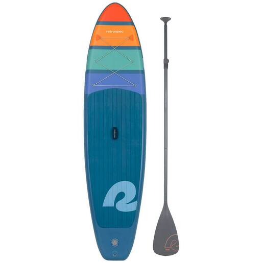 Retrospec Weekender Inflatable Stand Up Paddle Board - 10.5ft Navy Zion - Navy Zion - Retrospec