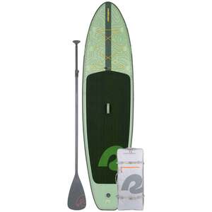 Retrospec Weekender Inflatable Stand Up Paddle Board - 10.5ft Wild Spruce
