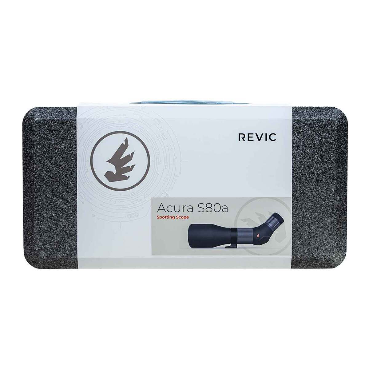 Revic Acura 27-55x Spotting Scope - Angled - Black Revic Acura 27-55x Spotting Scope - Angled - Black