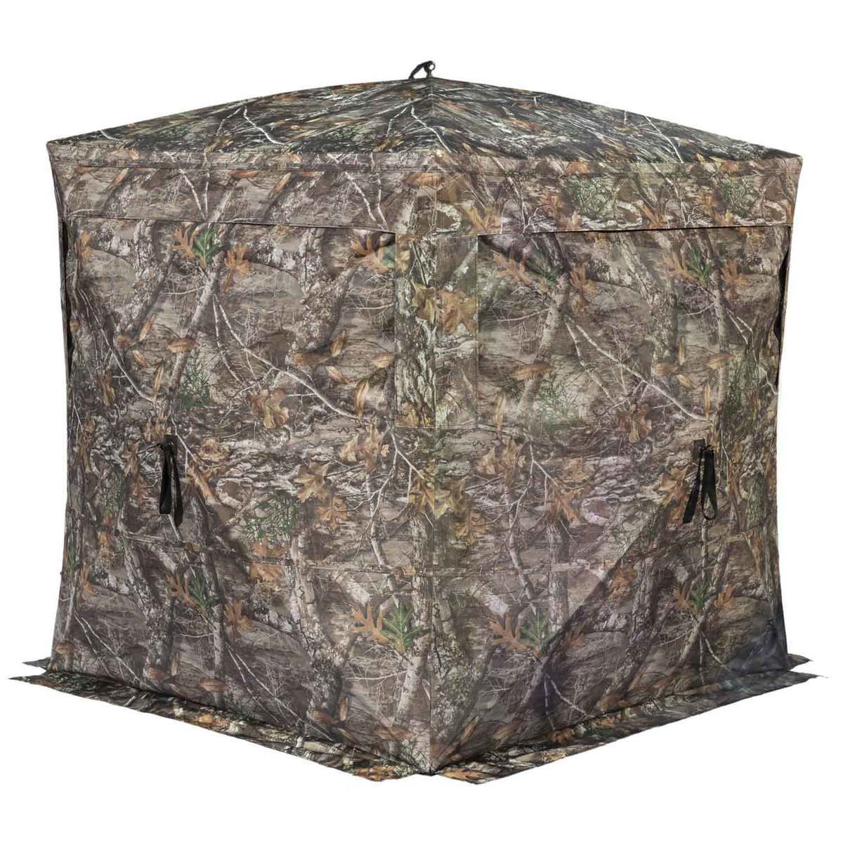 Rhino Blinds 180 See Through Ground Blind - Realtree Edge - Realtree Edge Rhino Blinds 180 See Through Ground Blind - Realtree Edge - Realtree Edge