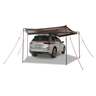 Rhino-Rack Batwing Compact Vehicle Roof Awning - Right-Hand - Brown/Black