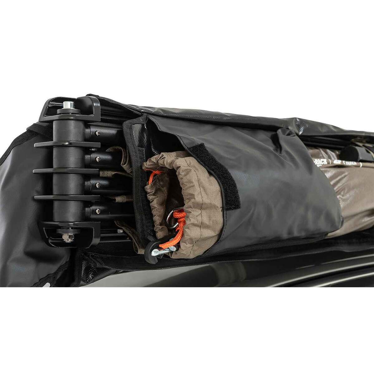 Rhino-Rack Batwing Compact Vehicle Roof Awning - Right-Hand - Brown/Black Rhino-Rack Batwing Compact Vehicle Roof Awning - Right-Hand - Brown/Black