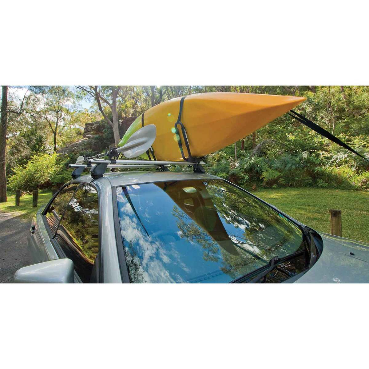 Rhino-Rack Fixed J Style Kayak Carrier - 8.1in - Black Rhino-Rack Fixed J Style Kayak Carrier - 8.1in - Black