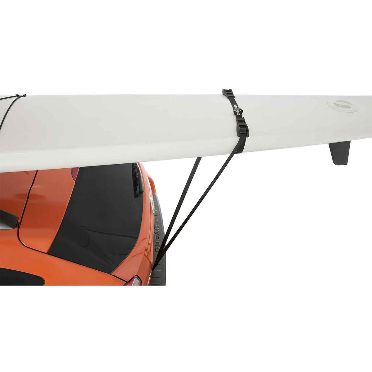 Rhino-Rack Kayak/Ski Bow Strap Bonnet Tie Down Auto Rack Accessory - Black Rhino-Rack Kayak/Ski Bow Strap Bonnet Tie Down Auto Rack Accessory - Black