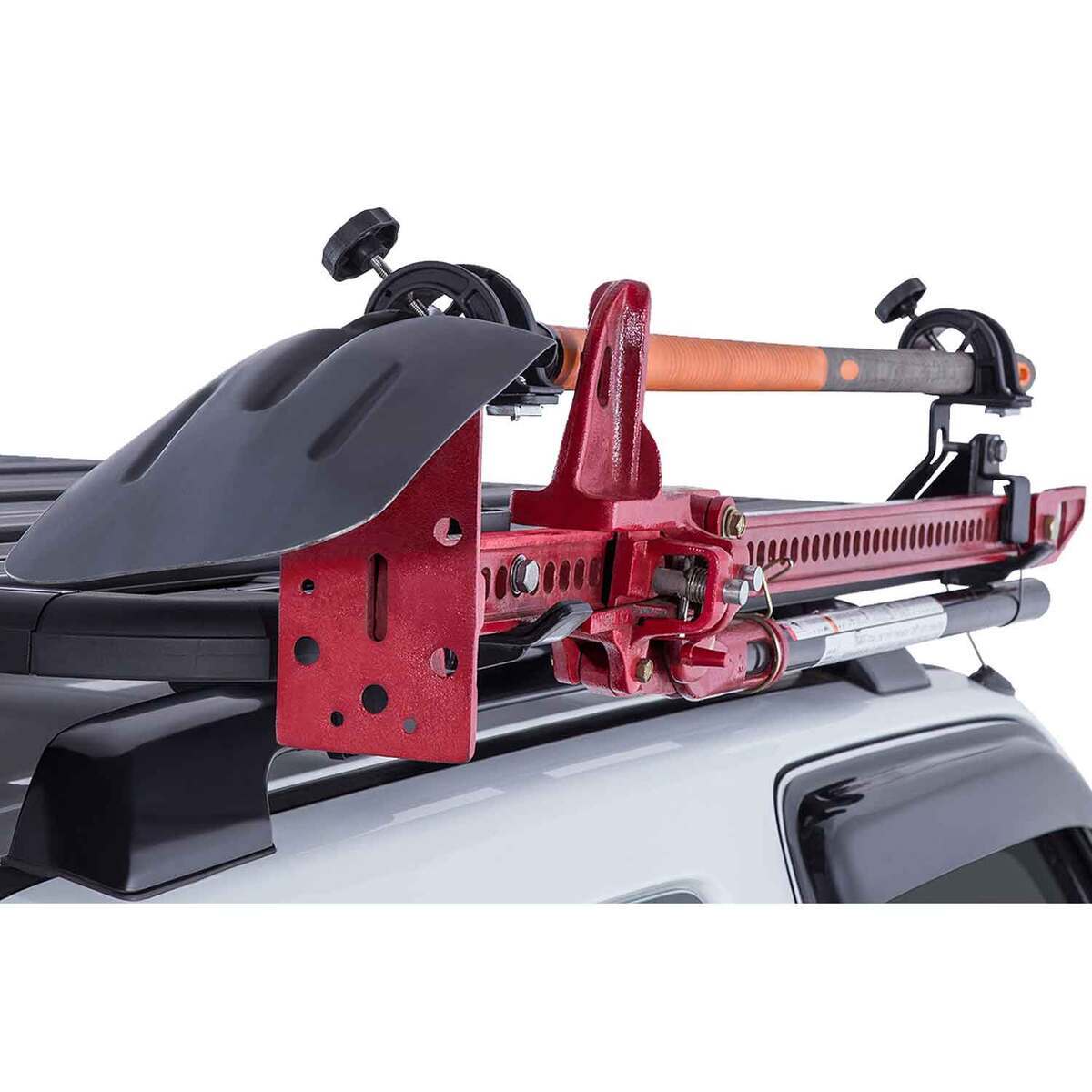 Rhino-Rack Pioneer High Lifting Jack and Shovel Bracket Kit - 9.3in - Black Rhino-Rack Pioneer High Lifting Jack and Shovel Bracket Kit - 9.3in - Black