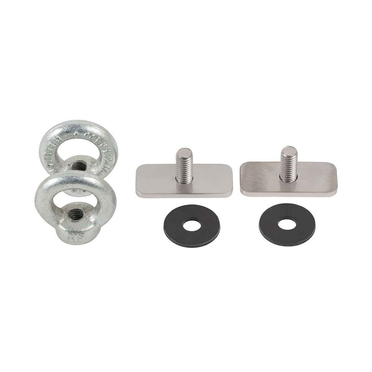 Rhino-Rack Vortex Eye Nut Kit Auto Rack Accessory - Silver Rhino-Rack Vortex Eye Nut Kit Auto Rack Accessory - Silver