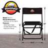 Rhino RC-011 Big Boy Foldable Hunting Chair - Black/Orange/Yellow