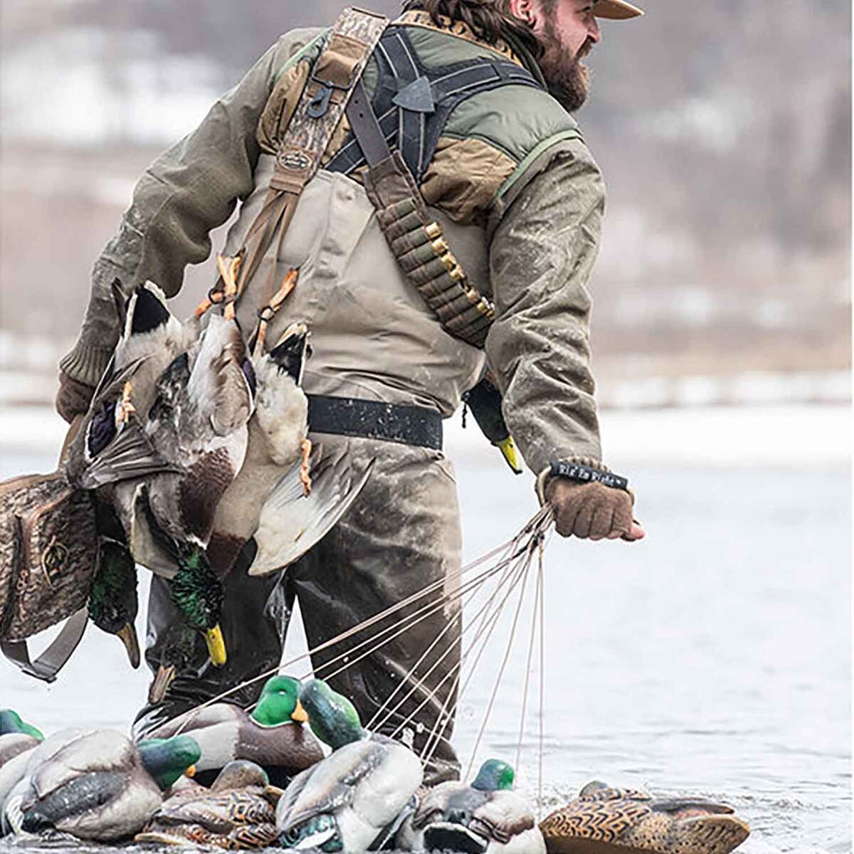 Rig Em Right Classic Köderbeutel – XL-Tasche Für Gänseköder Mit Schlitz-Design