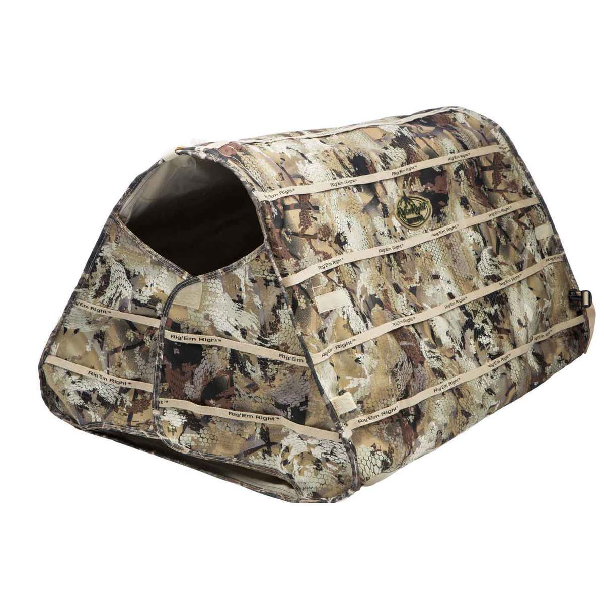 Rig 'Em Right Field Bully Dog Blind - Camo Rig 'Em Right Field Bully Dog Blind - Camo