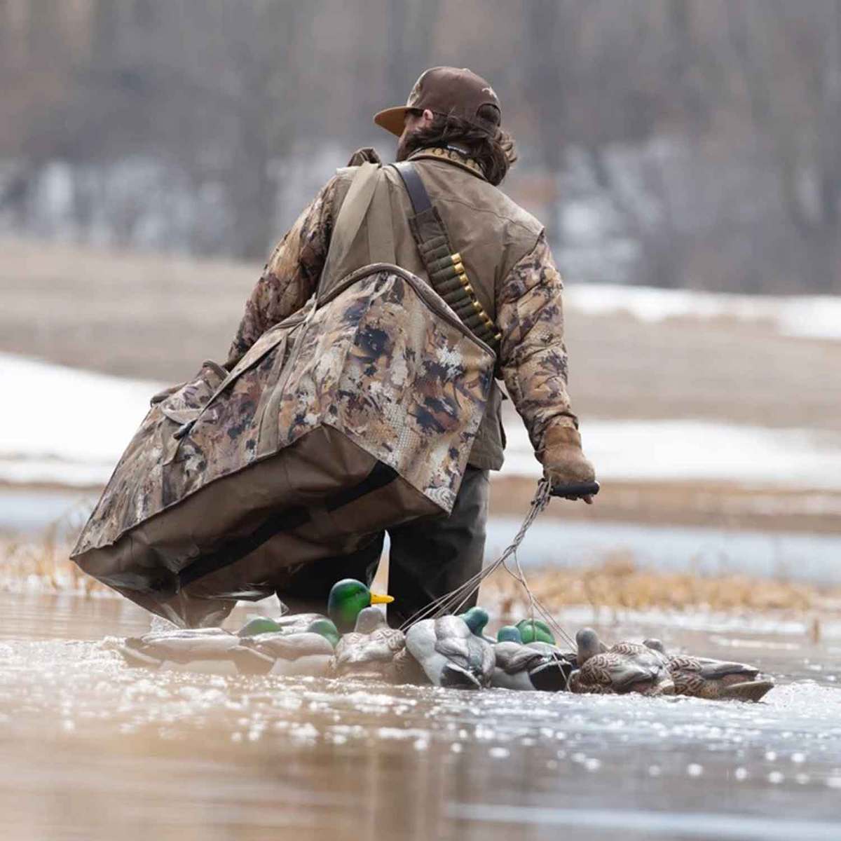 Rig'Em Right 12 Slot Delux Duck Decoy Bag - Gore Optifade Marsh - Gore Optifade Marsh Rig'Em Right 12 Slot Delux Duck Decoy Bag - Gore Optifade Marsh - Gore Optifade Marsh