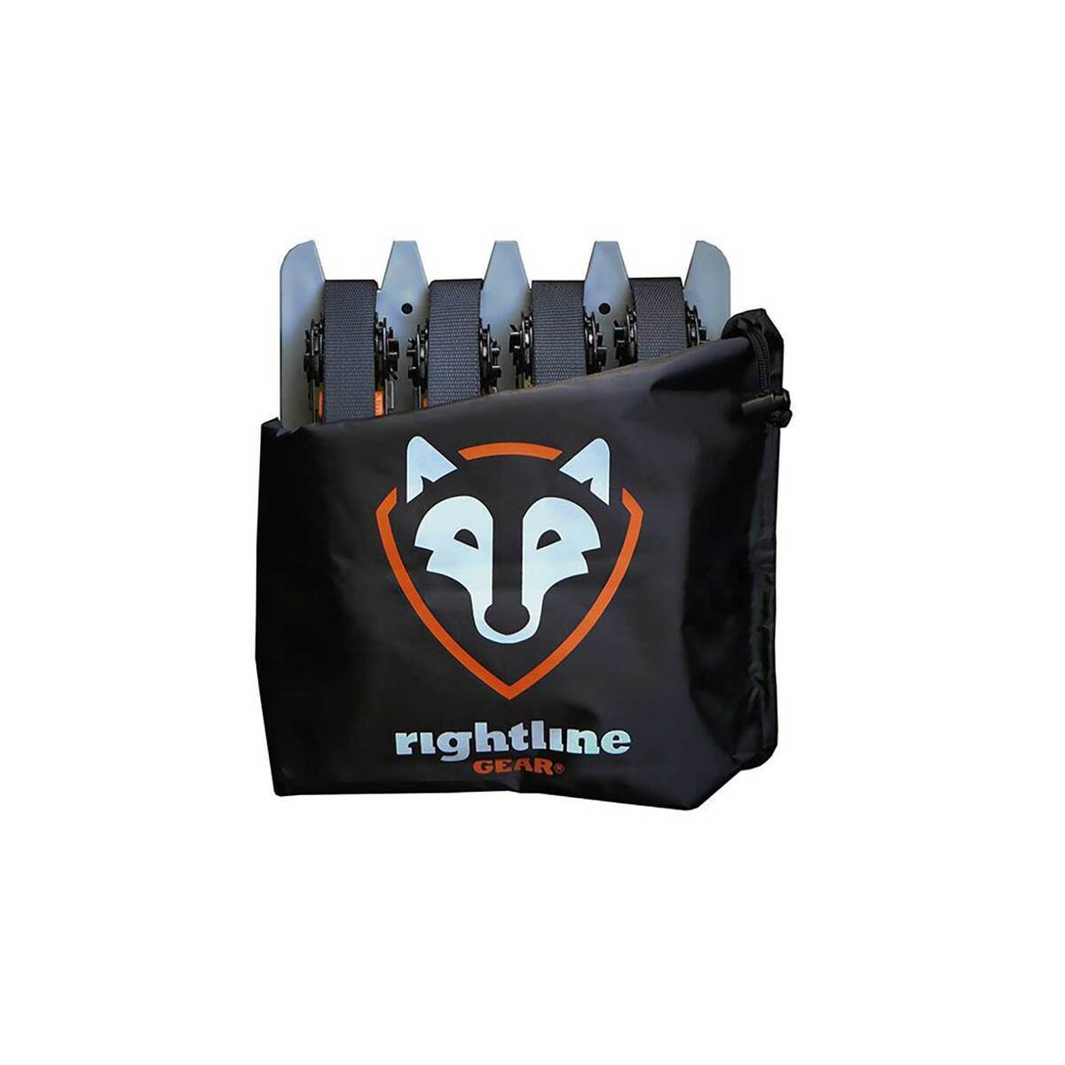 Rightline Gear Ratchet Straps with Weatherproof Organizer - 10ft - Black Rightline Gear Ratchet Straps with Weatherproof Organizer - 10ft - Black