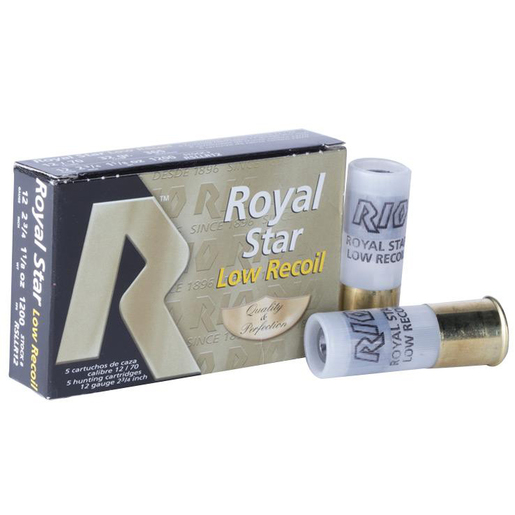 Rio Royal Star 12 Gauge 2-3/4in 1oz Low Recoil Rifled Slug Shotgun Shells – 5 Rounds