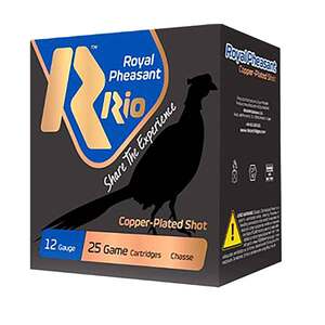 Rio Ammunition Royal Pheasant Copper 12 Gauge 2-3/4in #5