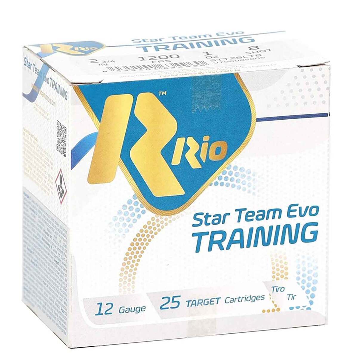 Rio Ammunition Star Team Evo Training 28 Light 12 Gauge 2-3/4in #8 1oz ...