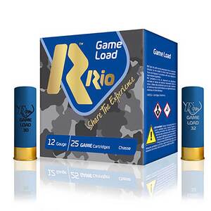 Rio Ammunition Top Game HV 36 12 Gauge 2-3/4in #4 1.25oz Upland - 25 Rounds