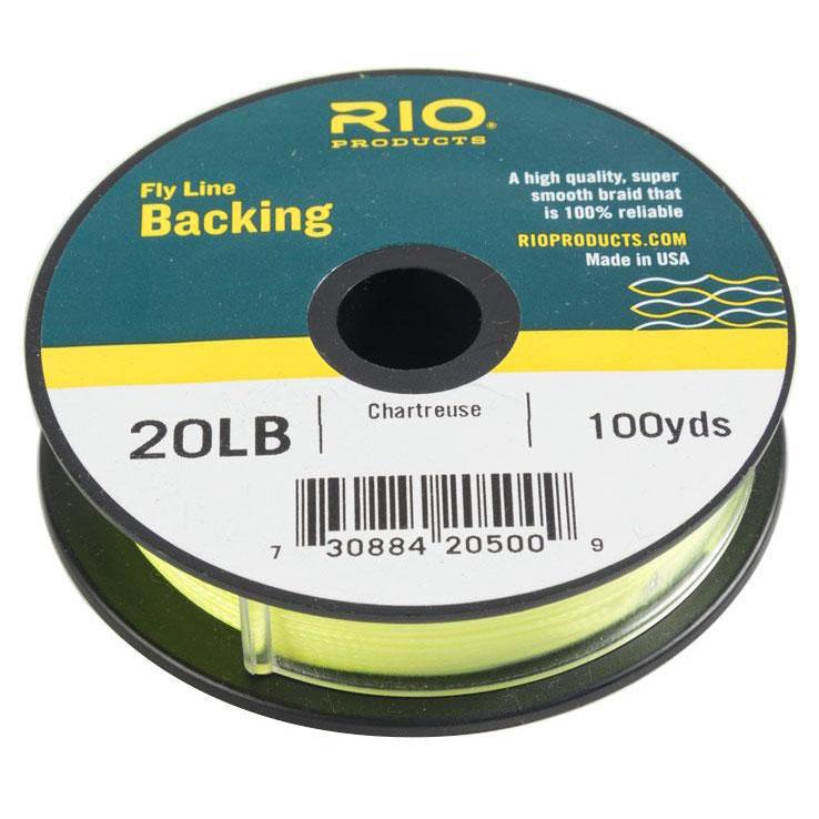 Rio Dacron Fly Line Backing - 200yd - Chartreuse - 20lb