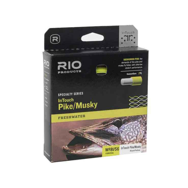 Rio InTouch Pike/Musky Sinking Fly Line - Black/Yellow WF8I/S6 Rio InTouch Pike/Musky Sinking Fly Line - Black/Yellow WF8I/S6