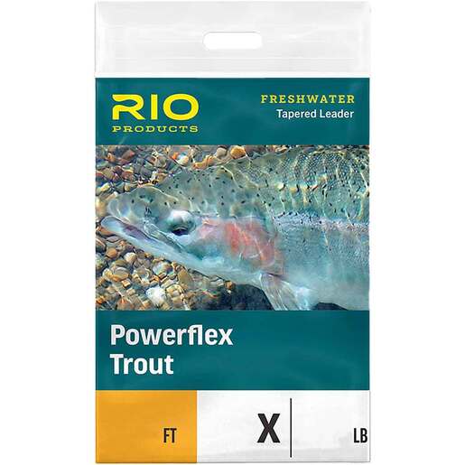 RIO Powerflex Trout Leaders - 7X