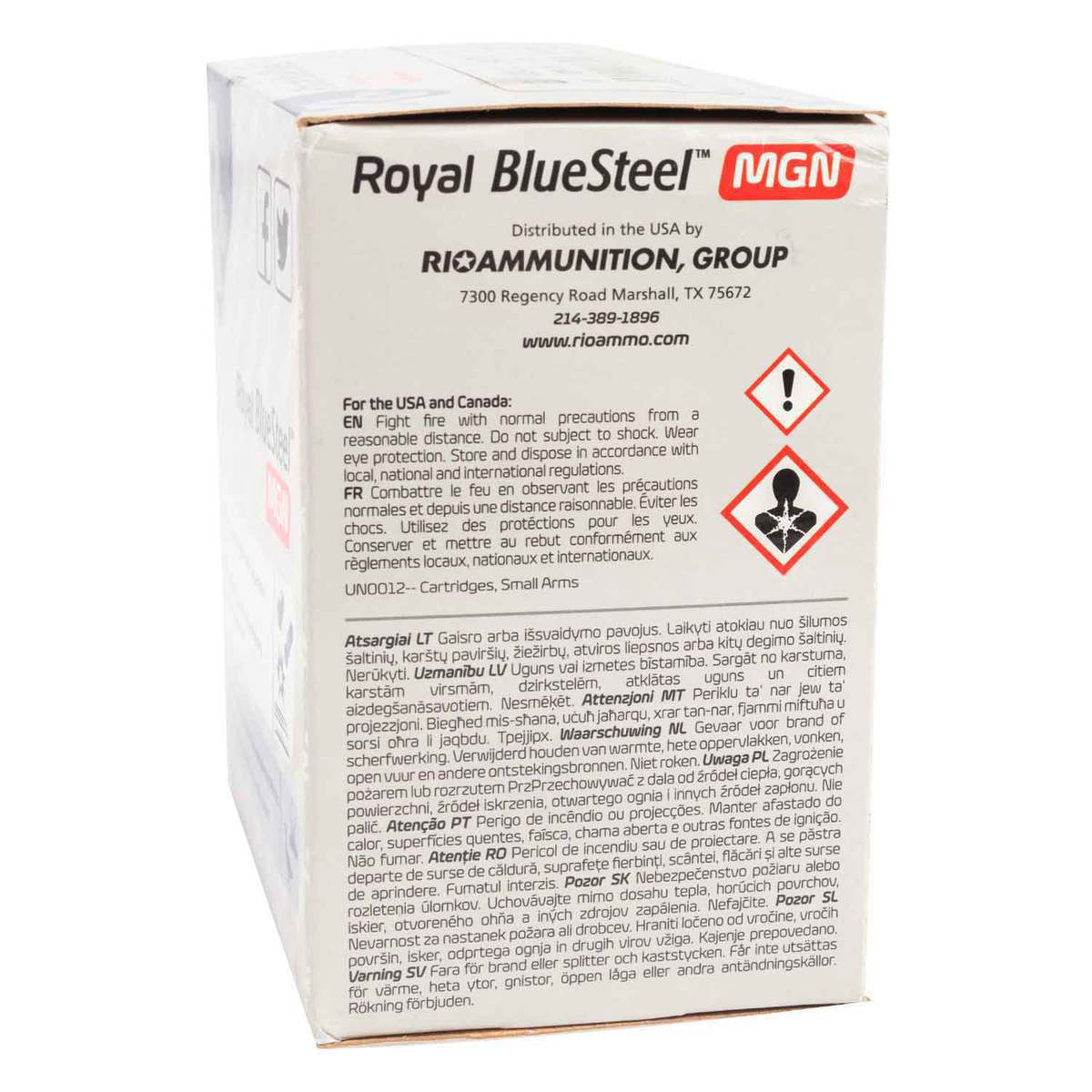 Rio Royal Blue Steel 12 Gauge 3in #2 1-1/4oz Waterfowl Shotshells - 25 Rounds Rio Royal Blue Steel 12 Gauge 3in #2 1-1/4oz Waterfowl Shotshells - 25 Rounds