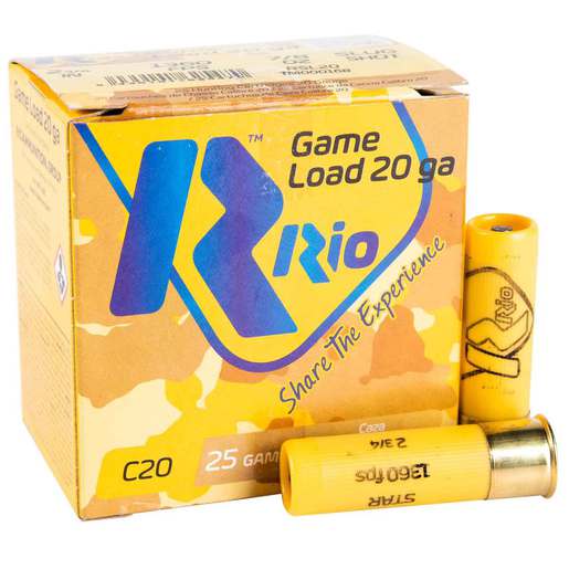 RIO Royal Star 20 Gauge 2-3/4in 7/8oz Slug Shotshell – 25 Rounds