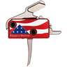 RISE Armament The Patriot High-Performance Trigger - Red/White/Blue/Silver