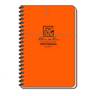 Rite in the Rain 4x7 inch Side Spiral Notebook - Orange - Orange