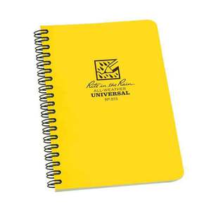 Rite in the Rain All Weather 4x7 inch Yellow Side-Spiral Notebook