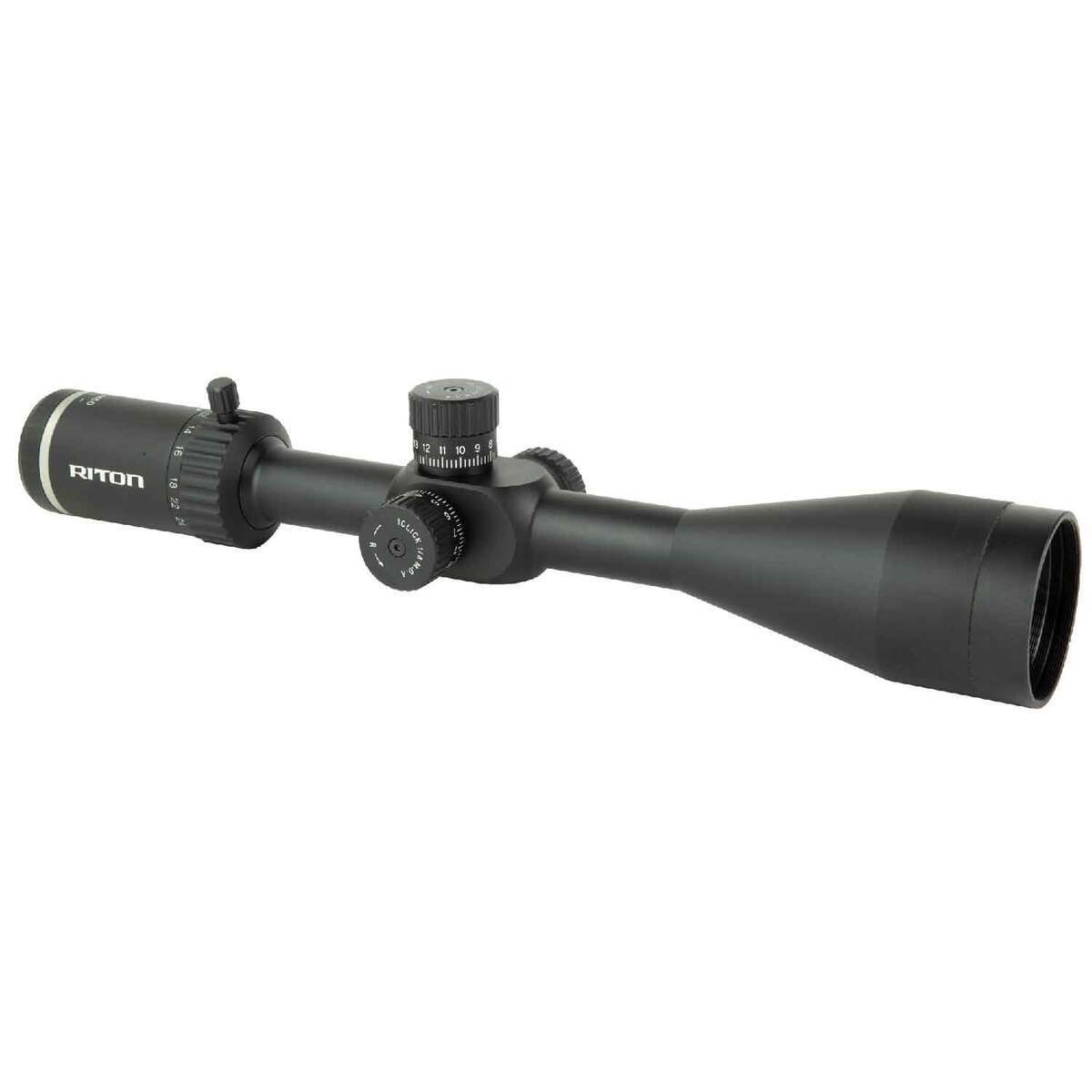 Riton 1 Conquer 6-24x 50mm Rifle Scope - MPSR MOA - Black Riton 1 Conquer 6-24x 50mm Rifle Scope - MPSR MOA - Black