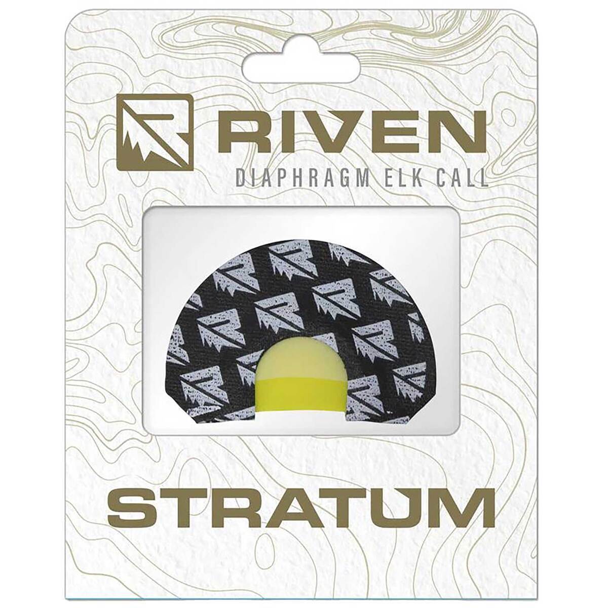 Riven Stratum Diaphragm Elk Call - Black Riven Stratum Diaphragm Elk Call - Black