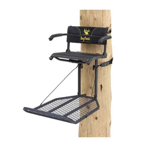 Rivers Edge Big Foot Tear Tuff XL Lounger Treestand - Black 21in x 12in