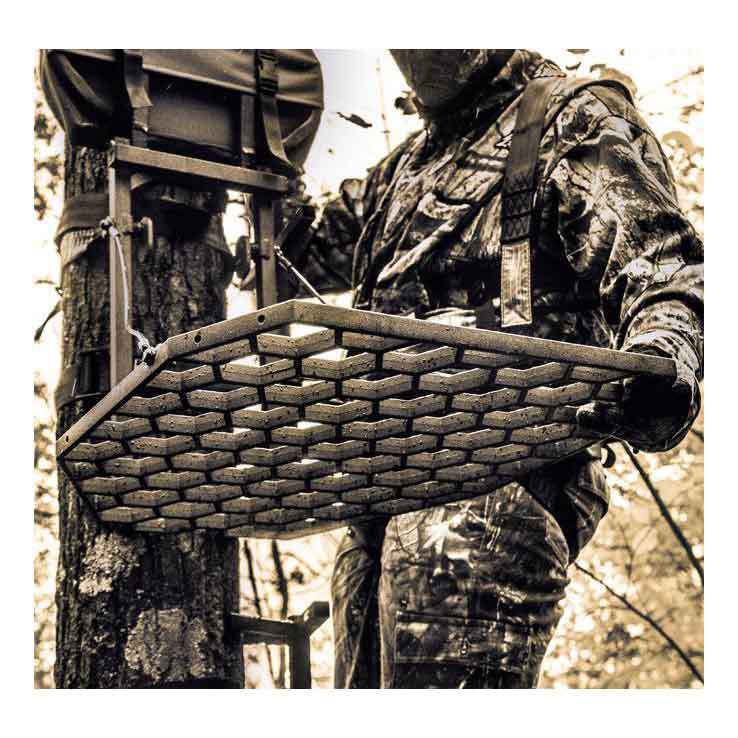 Rivers Edge Lite Foot Aluminum Hang On Treestand - Black Rivers Edge Lite Foot Aluminum Hang On Treestand - Black