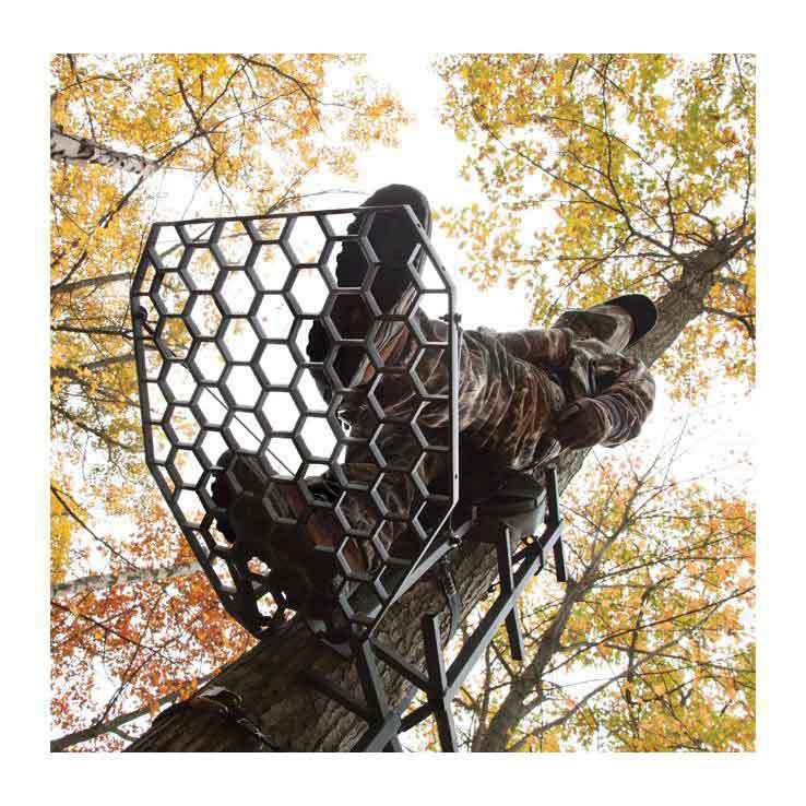 Rivers Edge Lite Foot Aluminum Hang On Treestand - Black Rivers Edge Lite Foot Aluminum Hang On Treestand - Black