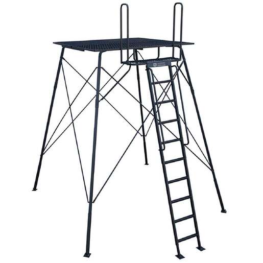 Rivers Edge Treestands Landmark 10ft 600 Tower – Black