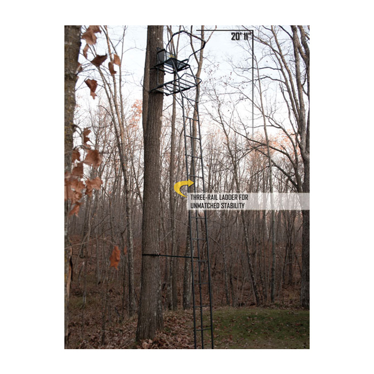 Rivers Edge Uppercut Comfort Ladder Stand - Black Rivers Edge Uppercut Comfort Ladder Stand - Black