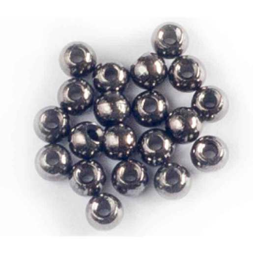 RoundRocks Tungsten Beads - Black - Black 4.8mm - Roundrocks