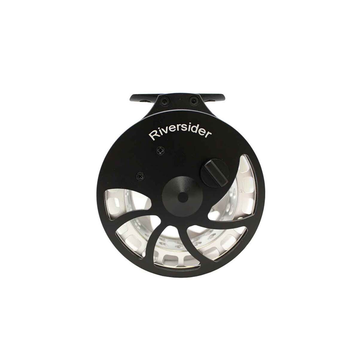 Riversider Centerpin Float Fly Fishing Reel Black/Silver