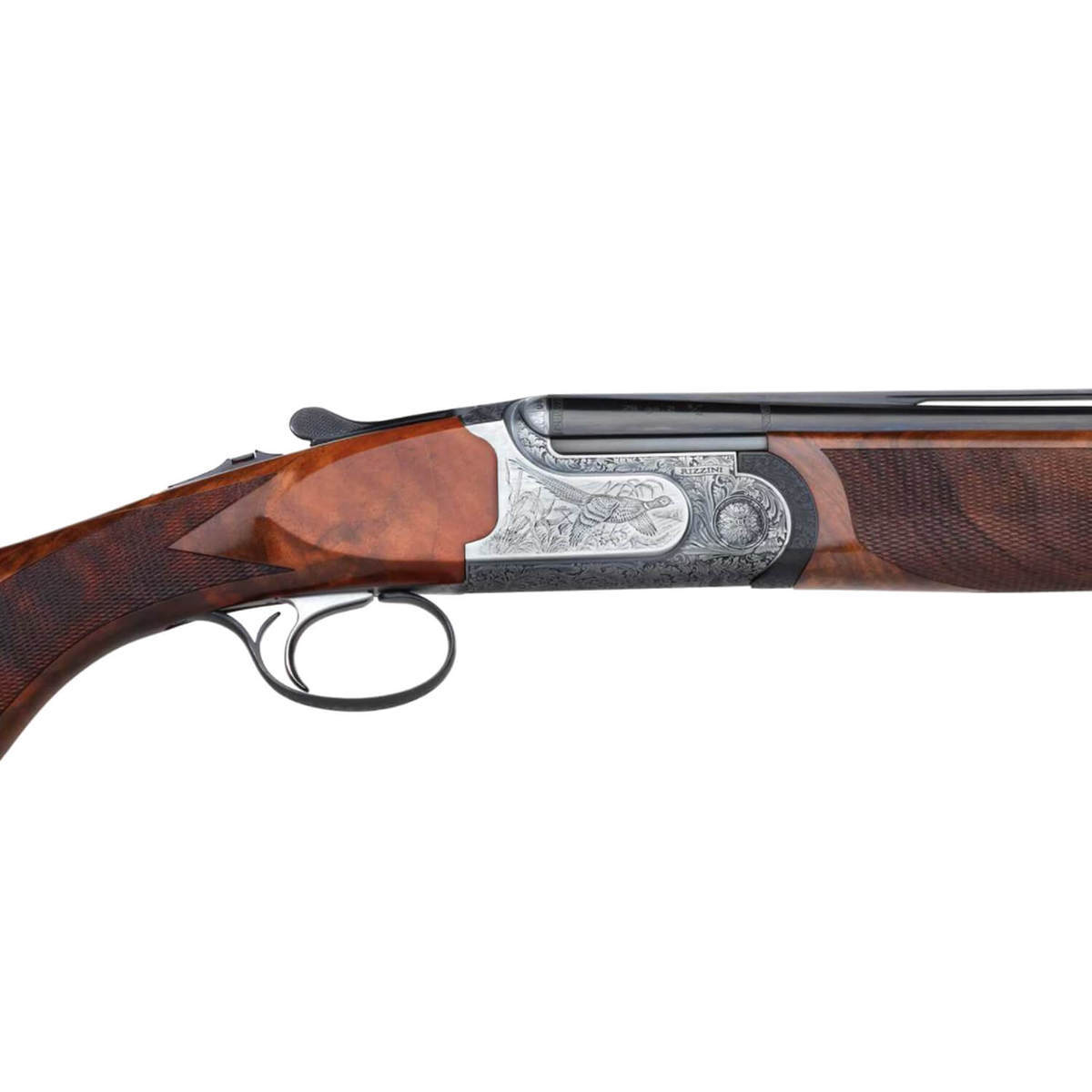 Rizzini Aurum Black/Walnut 20 Gauge 3in Over Under Shotgun - 28in - Black/Wood Rizzini Aurum Black/Walnut 20 Gauge 3in Over Under Shotgun - 28in - Black/Wood