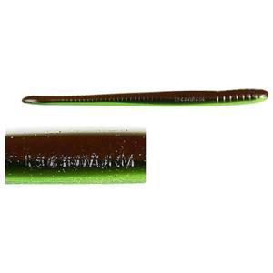 Roboworm Fat Straight Tail Worm - Bold Bluegill, 4-1/2in