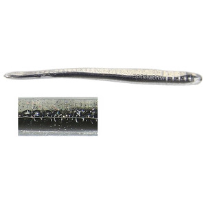 Roboworm Fat Straight Tail Worm - Hologram Shad, 4-1/2in