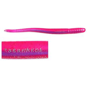 Roboworm Fat Straight Tail Worm - Morning Dawn, 4-1/2in